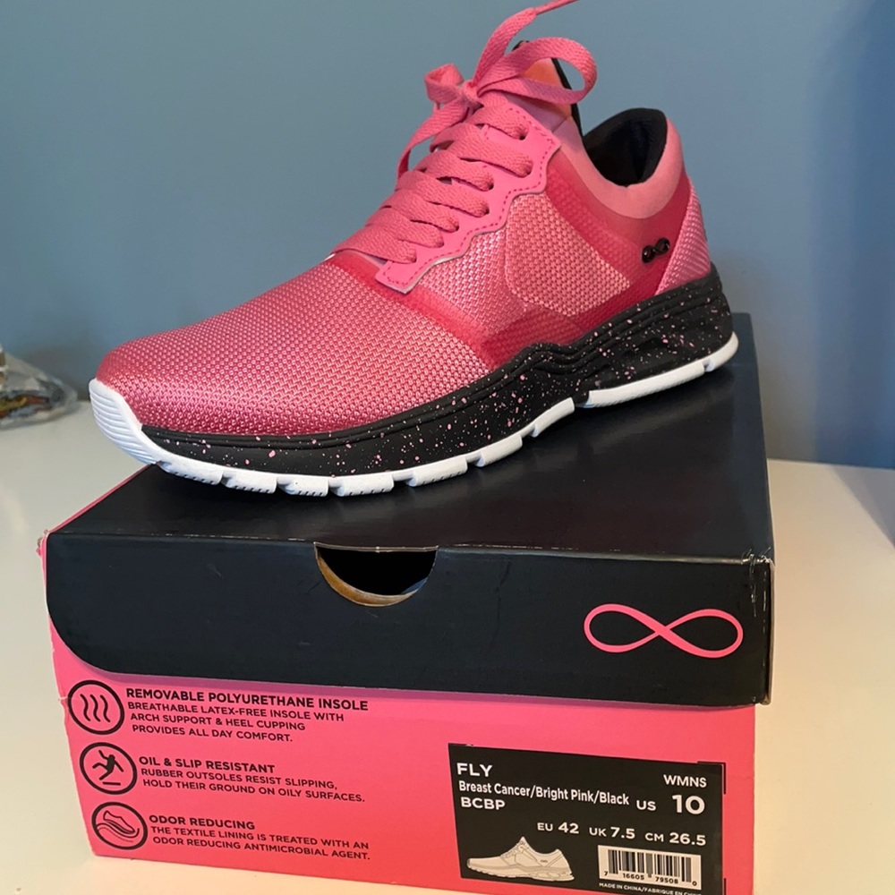 Cherokee Infinity Breast Cancer Awareness Sneakers